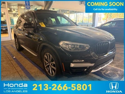 2019 BMW X3 sDrive30i