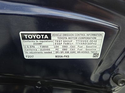 2026 Toyota Corolla LE