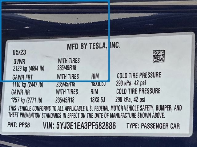 2023 Tesla Model 3 Base