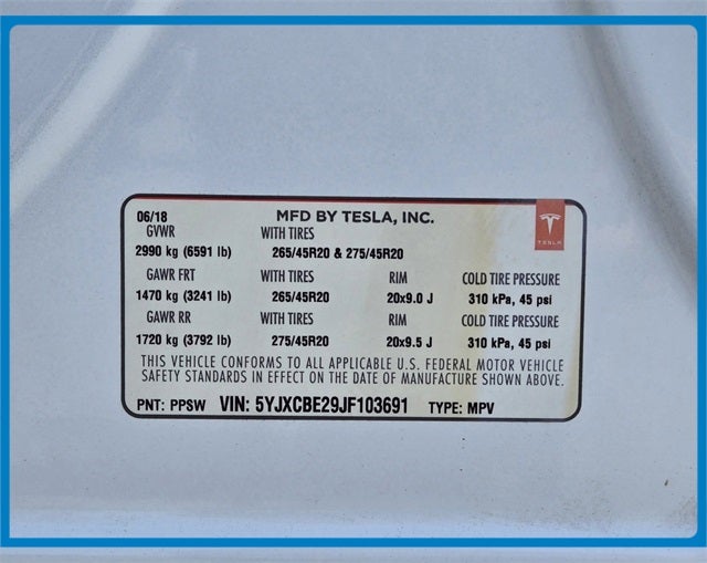 2018 Tesla Model X 75D