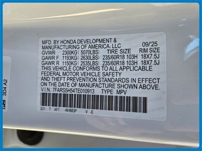 2026 Honda CR-V Hybrid Sport