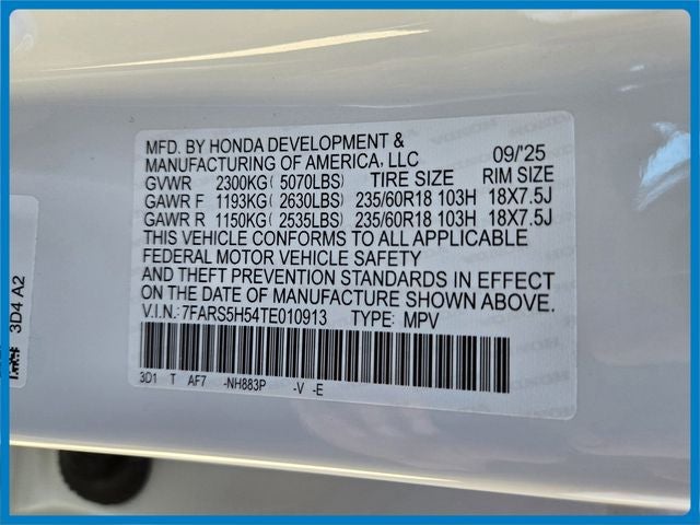 2026 Honda CR-V Hybrid Sport