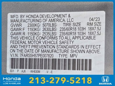 2023 Honda CR-V Hybrid Sport