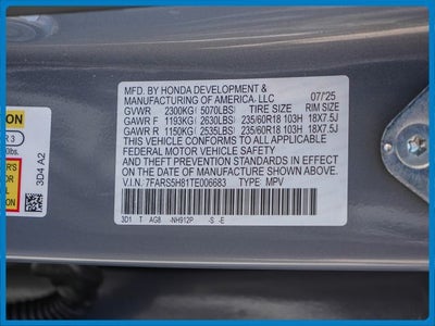 2026 Honda CR-V Hybrid Sport-L