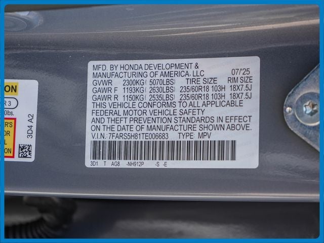 2026 Honda CR-V Hybrid Sport-L