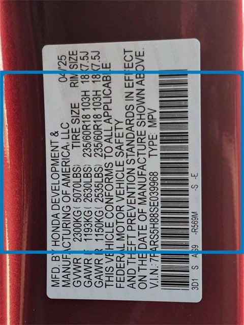 2025 Honda CR-V Hybrid Sport-L