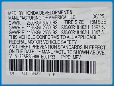 2026 Honda CR-V Hybrid Sport-L