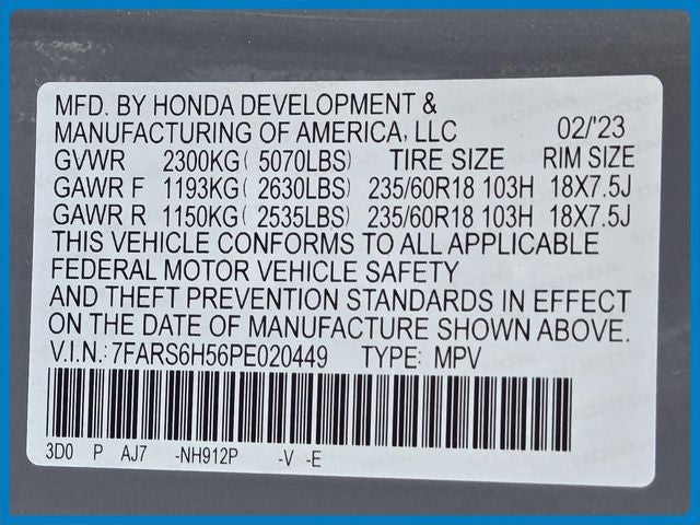 2023 Honda CR-V Hybrid Sport