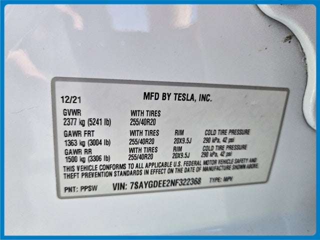 2022 Tesla Model Y Long Range