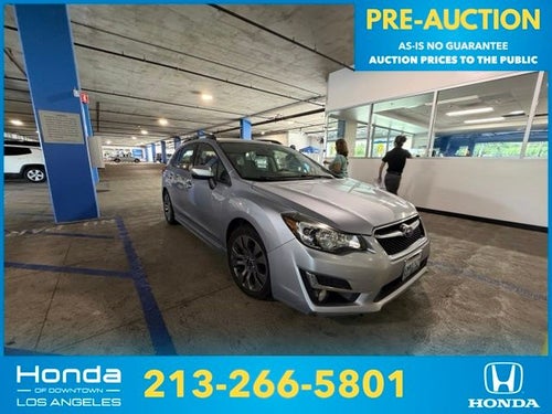 2015 Subaru Impreza 2.0i Sport Premium
