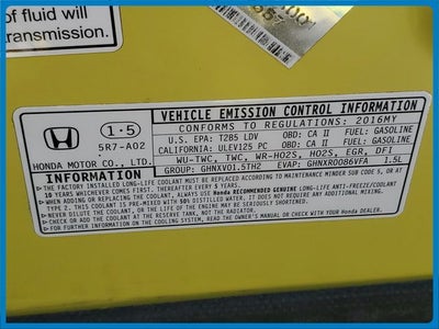 2016 Honda Fit EX