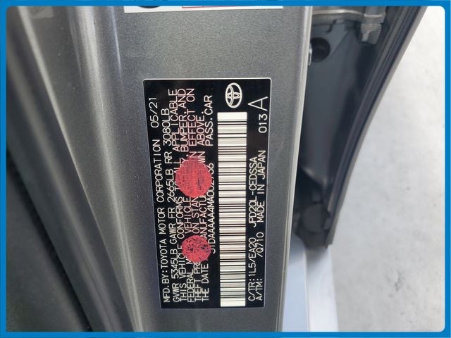 2021 Toyota Mirai XLE