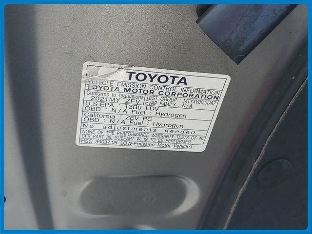 2021 Toyota Mirai XLE