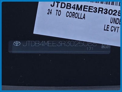 2024 Toyota Corolla LE