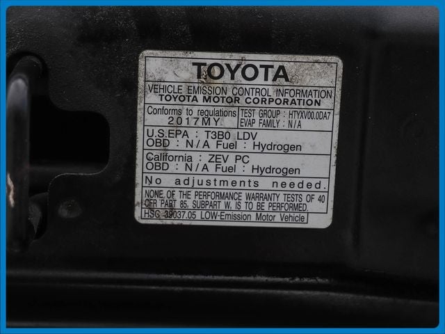 2017 Toyota Mirai Base