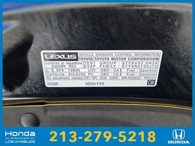 2025 Lexus UX 300h