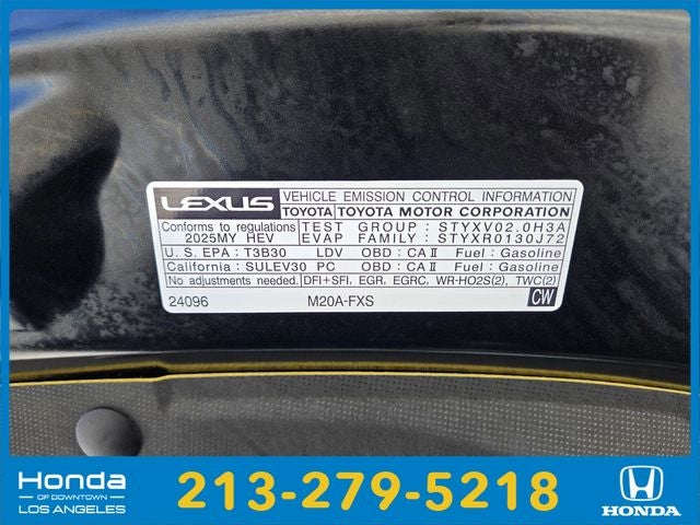 2025 Lexus UX 300h
