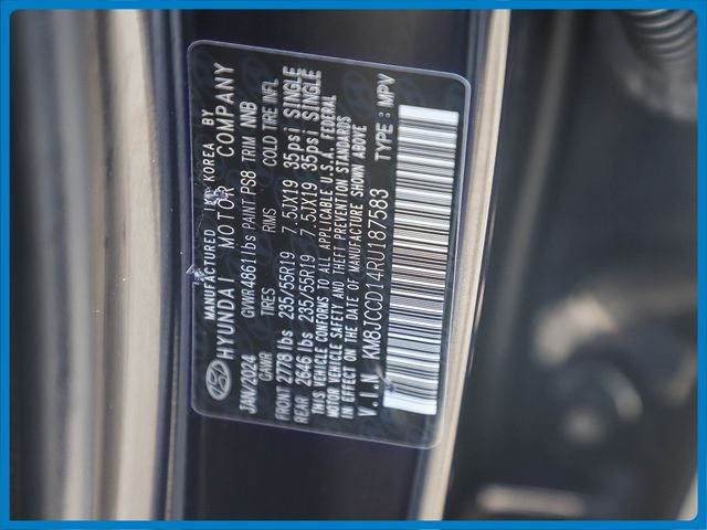 2024 Hyundai TUCSON HYBRID SEL Convenience