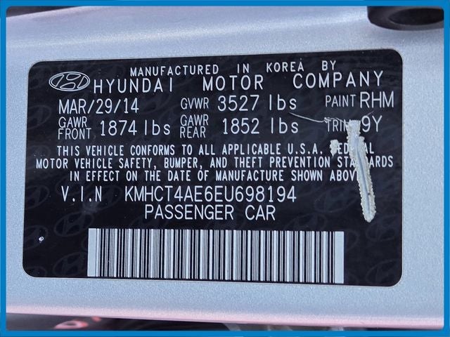 2014 Hyundai ACCENT GLS