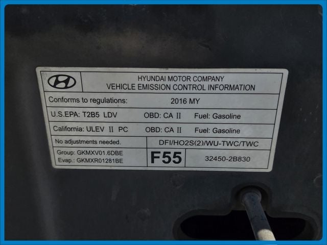 2016 Hyundai VELOSTER Base