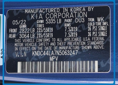 2022 Kia EV6 GT-Line