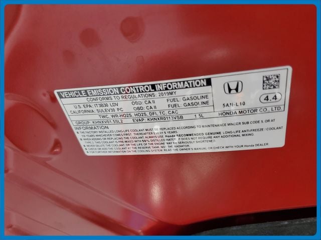 2019 Honda Civic EX