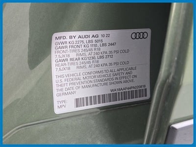 2023 Audi A4 allroad quattro