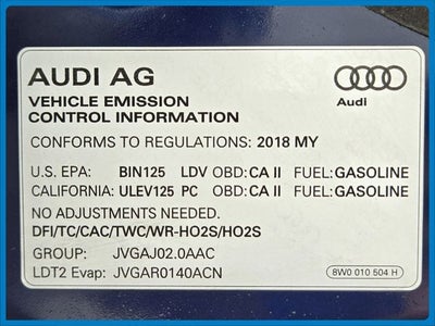 2018 Audi Q5 2.0T Premium Plus quattro