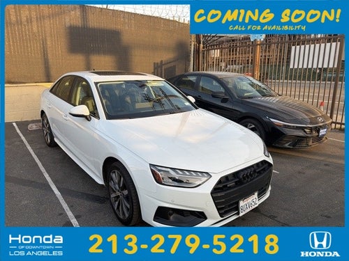 2022 Audi A4 40 Premium Plus quattro