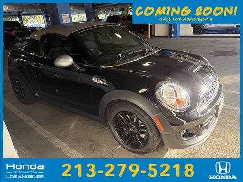 2015 MINI Coupe Cooper S
