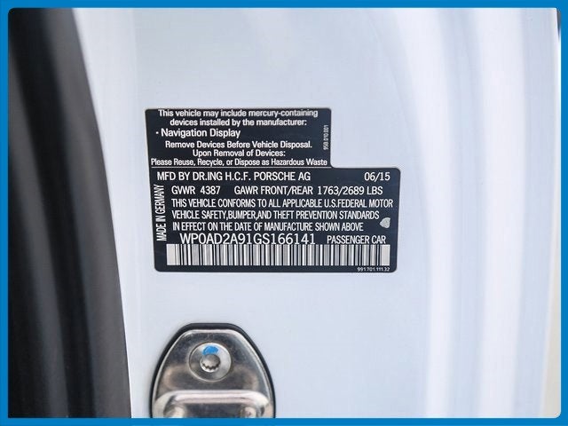 2016 Porsche 911 Turbo