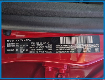 2017 FIAT 500X Trekking