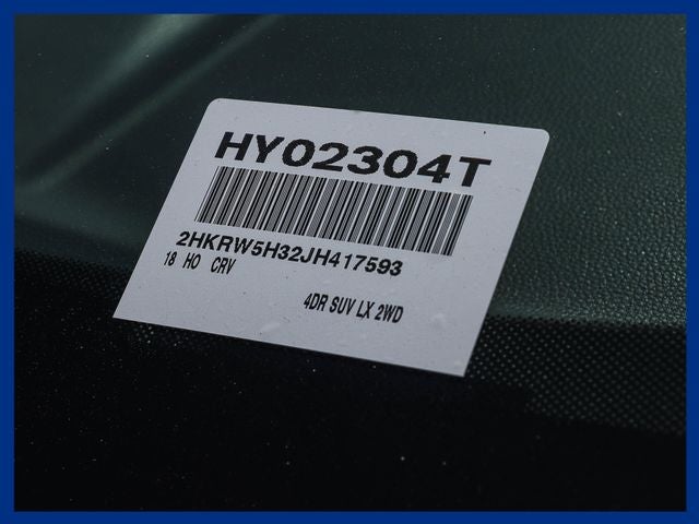 2018 Honda CR-V LX