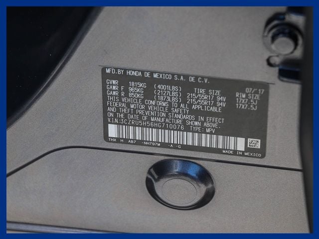 2017 Honda HR-V EX