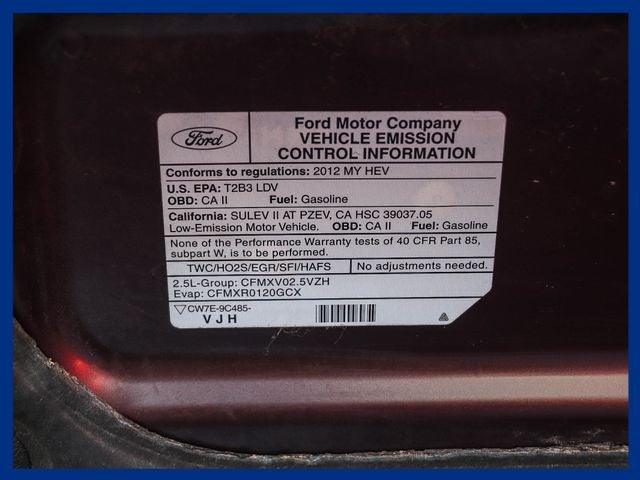 2012 Lincoln MKZ Hybrid Hybrid