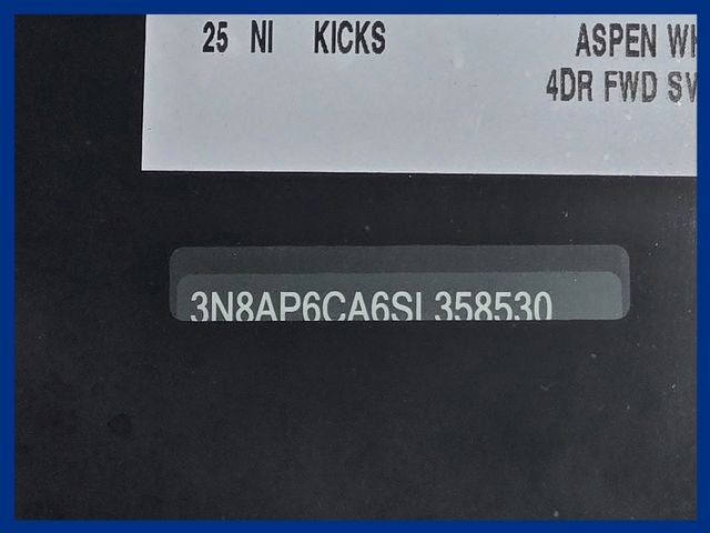 2025 Nissan Kicks SV