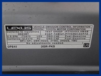 2023 Lexus ES 350