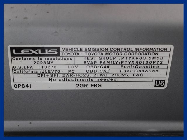 2023 Lexus ES 350