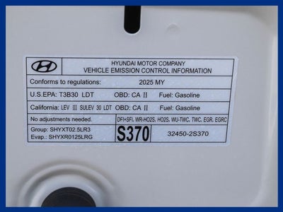 2025 Hyundai TUCSON SEL