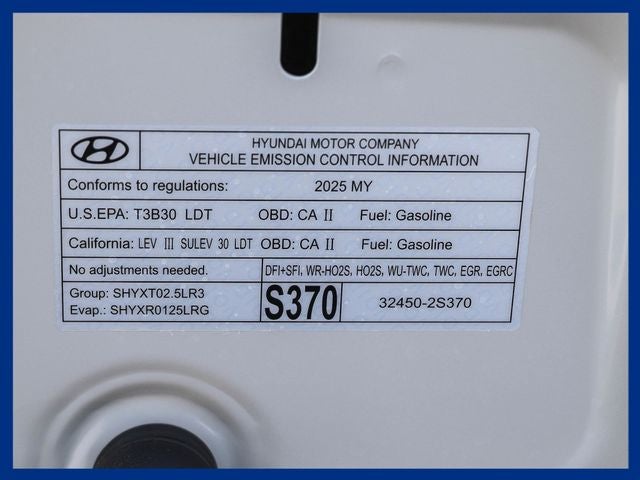 2025 Hyundai TUCSON SEL