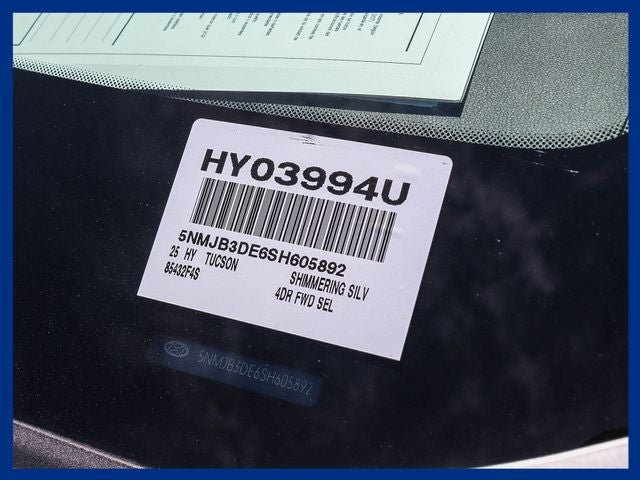 2025 Hyundai TUCSON SEL