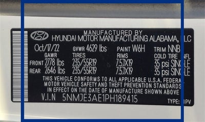 2023 Hyundai TUCSON Limited