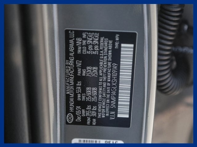 2025 Hyundai SANTA FE SE