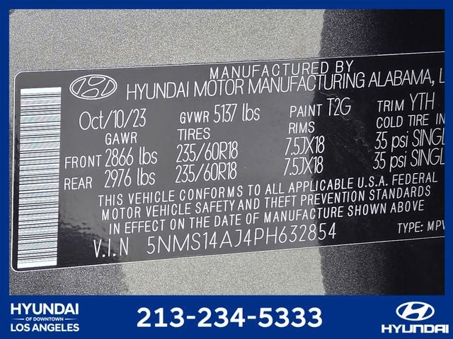 2023 Hyundai SANTA FE SE