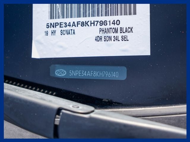 2019 Hyundai SONATA SEL