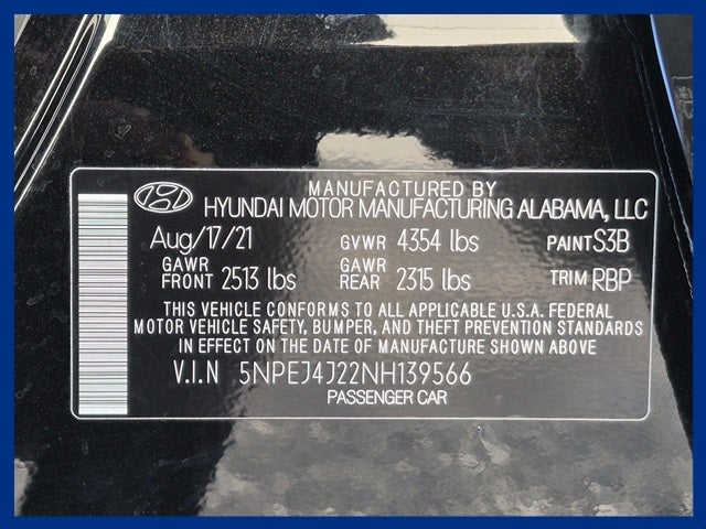 2022 Hyundai SONATA SEL Plus