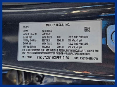2023 Tesla Model 3 Performance