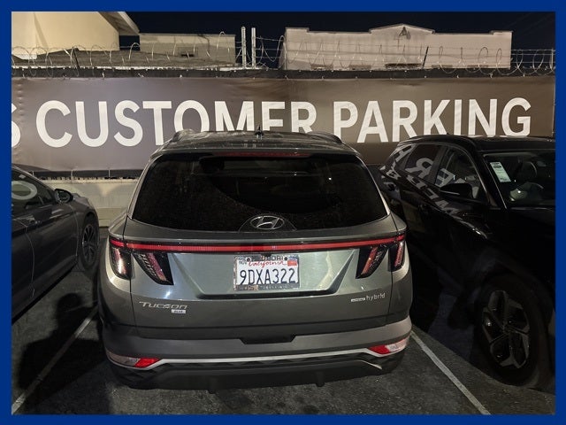 2022 Hyundai TUCSON HYBRID Blue