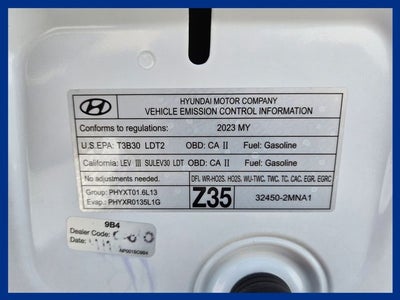 2023 Hyundai TUCSON HYBRID Blue