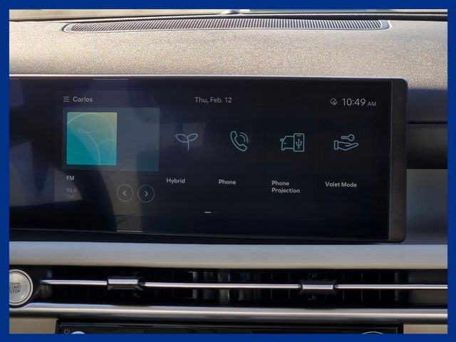 2025 Hyundai TUCSON HYBRID Blue